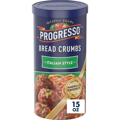 Progresso Italian Bread Crumbs, 12 x 15 oz Case - Pantry Ingredients