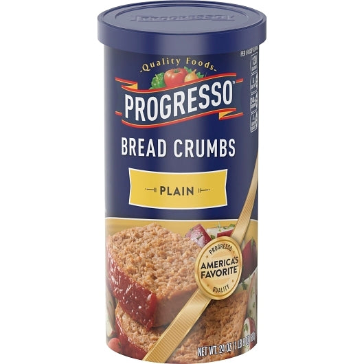 Progresso Plain Bread Crumbs Bulk, 12 x 24 oz Case - DOT product image 2