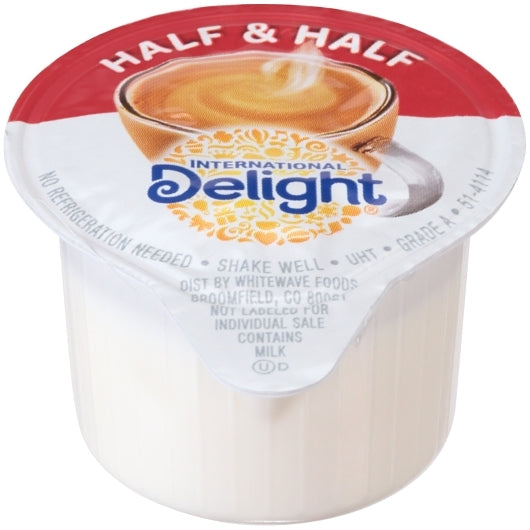 International Delight Coffeehouse Inspirations Aseptic Half & Half Portion Control Creamer, 1 x 384 ct Case - DOT product image 5