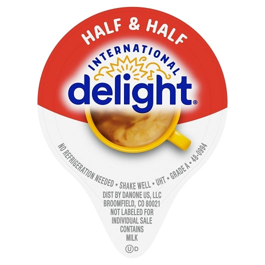 International Delight Coffeehouse Inspirations Aseptic Half & Half Portion Control Creamer, 1 x 384 ct Case - DOT product image 4