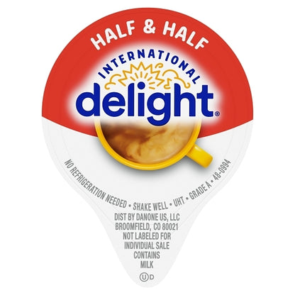 International Delight Coffeehouse Inspirations Aseptic Half & Half Portion Control Creamer, 1 x 384 ct Case - DOT product image 4