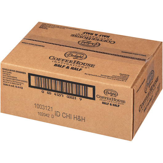 International Delight Coffeehouse Inspirations Aseptic Half & Half Portion Control Creamer, 1 x 180 ct Case - DOT product image 8