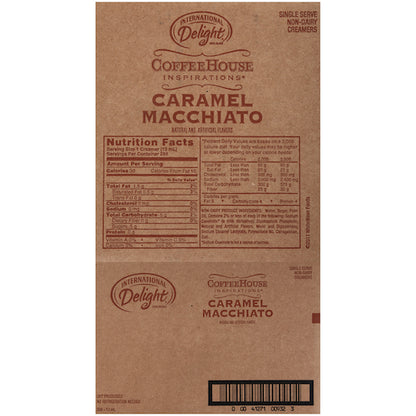 International Delight Caramel Macchiato Creamer Single Serve, 1 x 288 x 0.44 oz Case - DOT product image 8