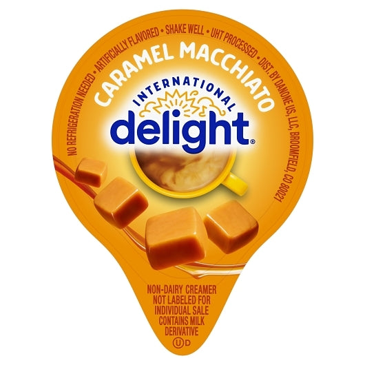 International Delight Caramel Macchiato Creamer Single Serve, 1 x 288 x 0.44 oz Case - DOT product image 4