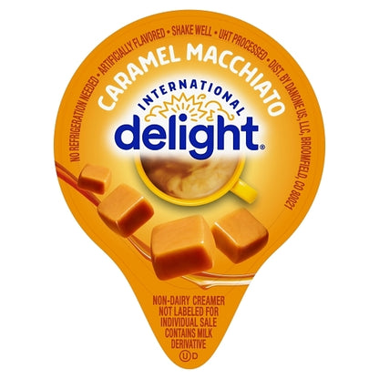 International Delight Caramel Macchiato Creamer Single Serve, 1 x 288 x 0.44 oz Case - DOT product image 4
