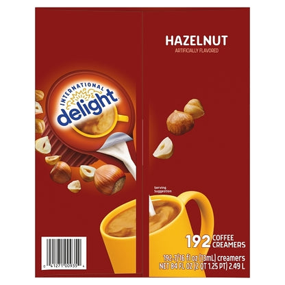 International Delight Hazelnut Liquid Creamer Single Serve, 1 x 192 x 192 ct Case - DOT product image 4
