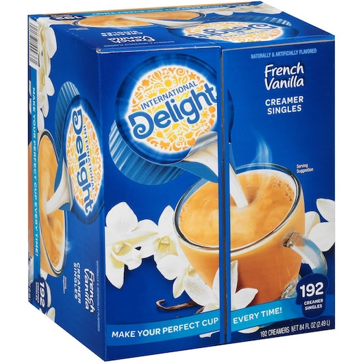 International Delight French Vanilla Single Serve, 1 x 192 x 192 ct Case - DOT product image 8