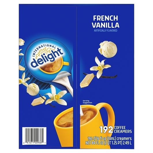 International Delight French Vanilla Single Serve, 1 x 192 x 192 ct Case - DOT product image 4