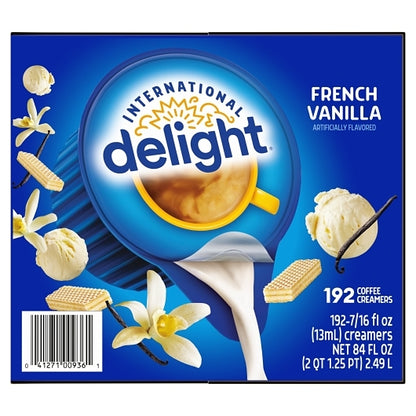 International Delight French Vanilla Single Serve, 1 x 192 x 192 ct Case - DOT product image 3