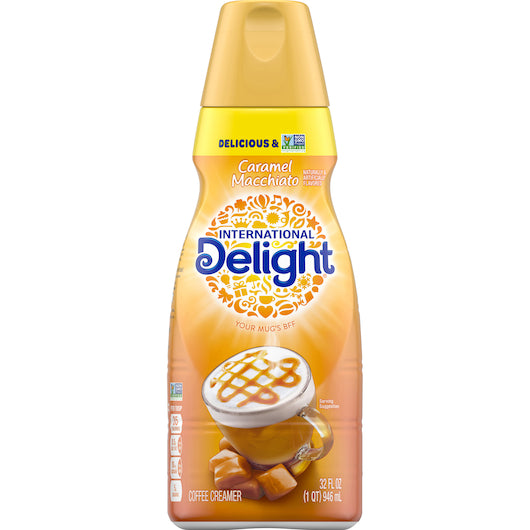 International Delight Caramel Macchiato Coffee Creamer, 6 x 32 fl oz Case - DOT product image 3