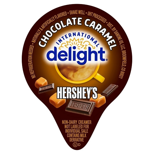 International Delight Hershey Chocolate Caramel Creamer Single Serve, 1 x 288 ct Case - DOT product image 4