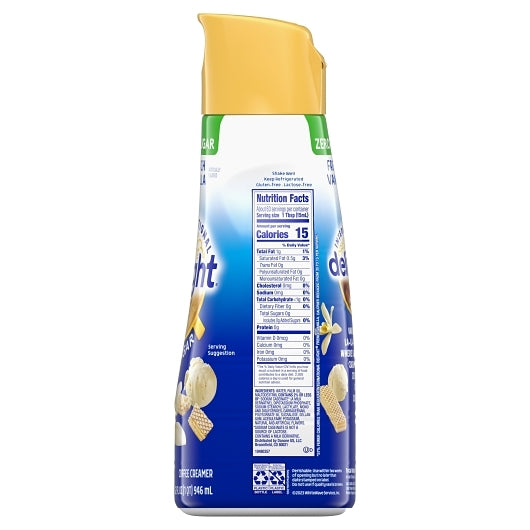 International Delight Sugar Free French Vanilla Coffee Creamer, 6 x 32 fl oz Case - DOT product image 3