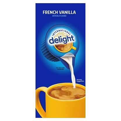 International Delight French Vanilla Liquid Creamer Single Serve, 4 x 48 ct Case - DOT product image 3