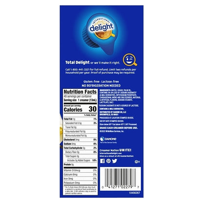 International Delight French Vanilla Liquid Creamer Single Serve, 4 x 48 ct Case - DOT product image 4