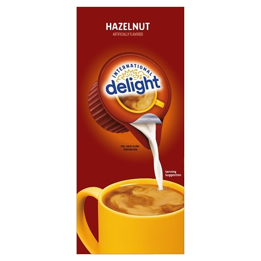 International Delight Hazelnut Liquid Creamer Single Serve, 4 x 48 ct Case - DOT product image 3