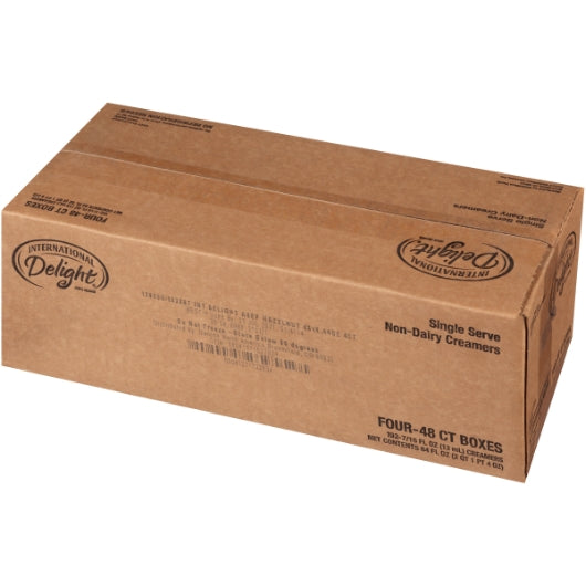 International Delight Hazelnut Liquid Creamer Single Serve, 4 x 48 ct Case - DOT product image 6
