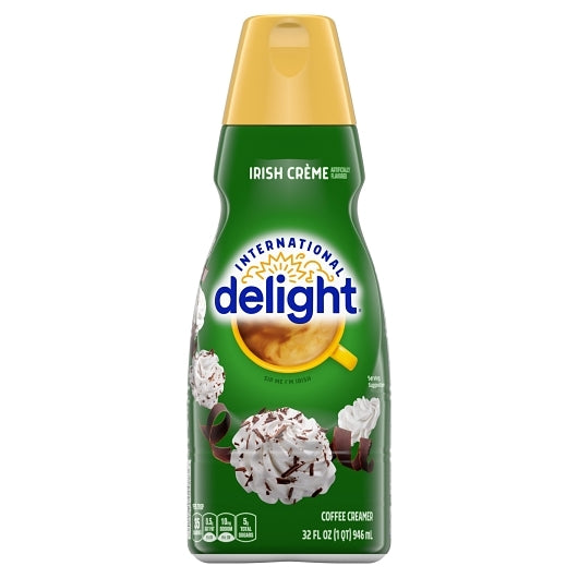 International Delight Irish Cream Coffee Creamer, 6 x 32 fl oz Case - Coffee & Tea