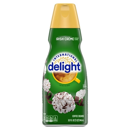 International Delight Irish Cream Coffee Creamer, 6 x 32 fl oz Case - Coffee & Tea