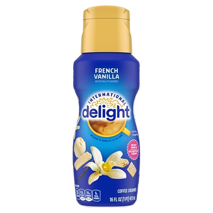 International Delight French Vanilla Gourmet Coffee Creamer, 6 x 16 fl oz Case - DOT product image 1