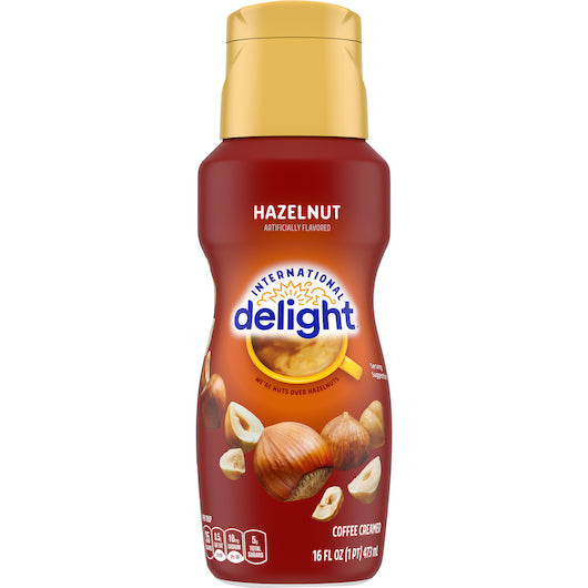 International Delight Hazelnut Coffee Creamer, 6 x 16 fl oz Case - DOT product image 2