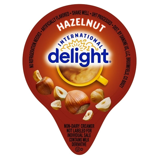 International Delight Hazelnut Creamer Single Serve, 1 x 288 x 288 ct Case - DOT product image 4