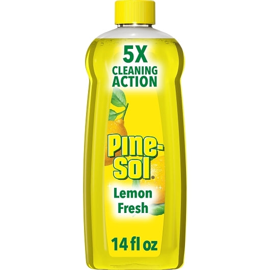 Pine Sol Lemon Citric Acid Formula Cleaner, 12 x 14 fl oz Case - Pantry Ingredients