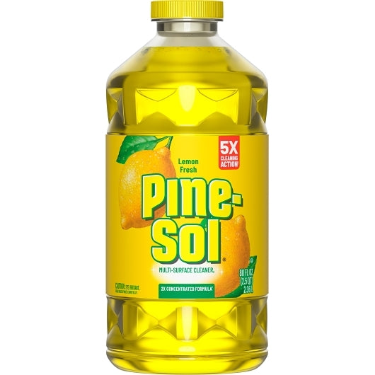 Pine Sol Lemon Citric Acid Formula Cleaner, 6 x 80 fl oz Case - Pantry Ingredients - image 2
