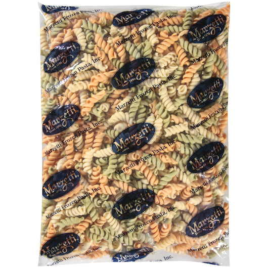 Marzetti Precooked Tri-color Rotini, 6 x 3 lb Case - Pantry Ingredients