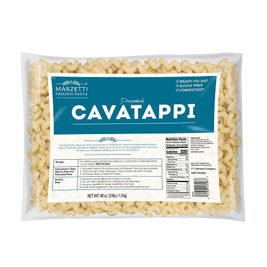 Marzetti Cavatappi, 6 x 3 lb Case - Pantry Ingredients