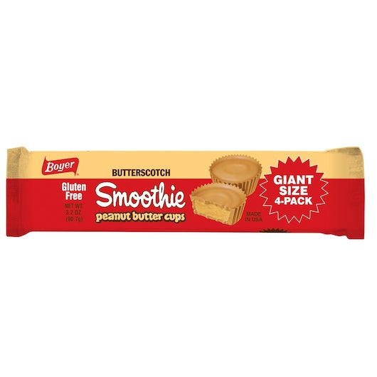 Smoothie Cup Peanut Butter Cup Butterscotch, 6 x 24 x 3.2 oz Case - Candy & Confections