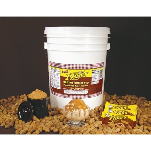Peanut Butter Curl Peanut Butter Sauce, 1 x 45 lb Case - Bakery & Desserts