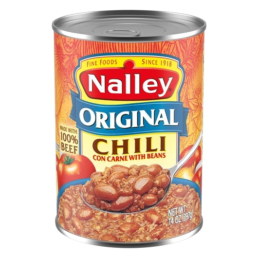 Chili Con Carne Chili With Beans Regular, 24 x 14 oz Case - Prepared Foods
