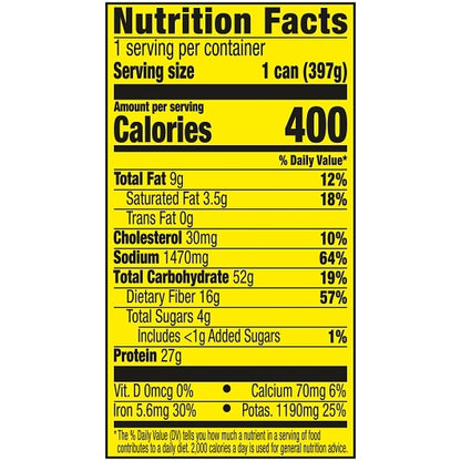 Chili Con Carne Chili With Beans Regular, 24 x 14 oz Case - DOT product image 7