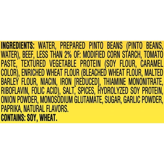 Chili Con Carne Chili With Beans Regular, 24 x 14 oz Case - DOT product image 8