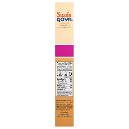 Goya Sazon Coriander & Annatto Jumbo Pack, 15 x 6.33 oz Case - DOT product image 4