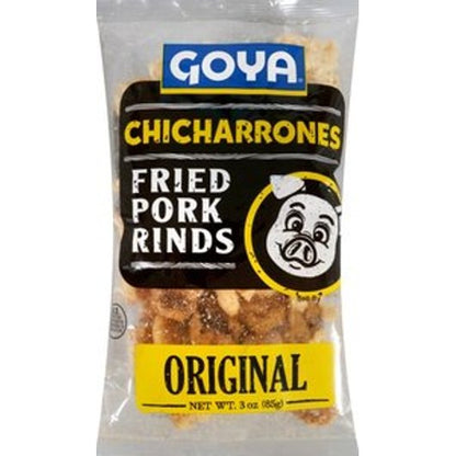 Goya Chicharrones, 12 x 3 oz Case - Meat Snacks