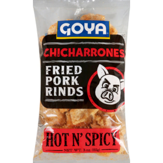 Goya Chicharrones Hot & Spicy, 12 x 3 oz Case - DOT product image 2