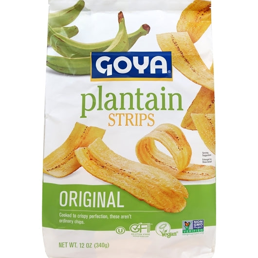 Goya Plantain Strips, 6 x 12 oz Case - Fruit & Sides