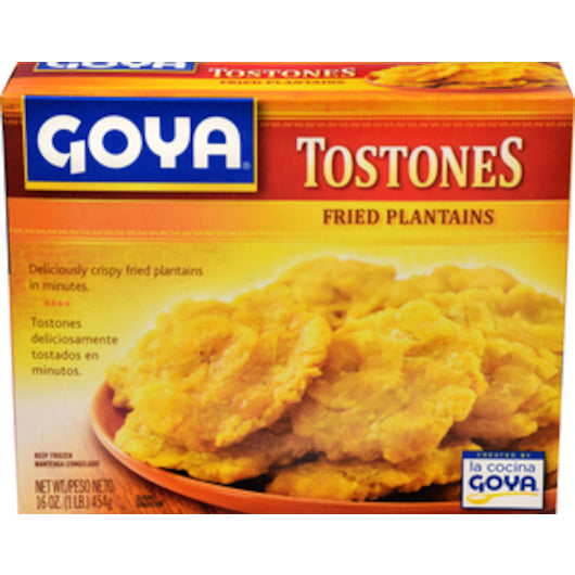 Goya Tostones/Fried Plantains, 16 x 16 oz Case - Frozen Vegetables & Sides
