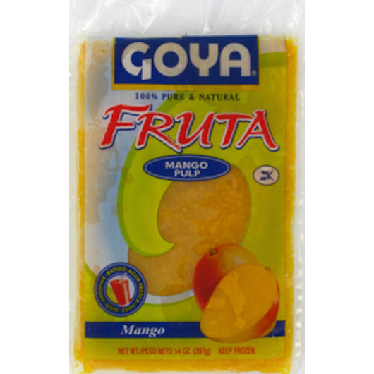 Goya Mango Pulp, 12 x 14 oz Case - Frozen Fruit