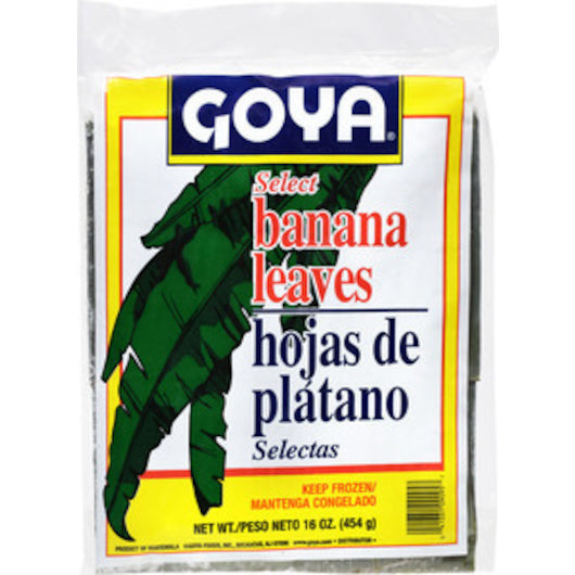 Goay Select Banana Hoja De Platano Banana Leaves, 15 x 16 oz Case - Frozen Fruit