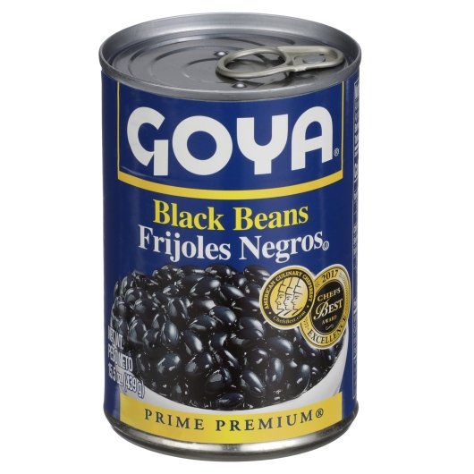 Goya Black Beans Can, 24 x 15.5 oz Case - DOT product image 2