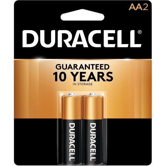 Duracell Coppertop AA Two Pack Battery, 4 x 14 x 2 ct Case - Batteries