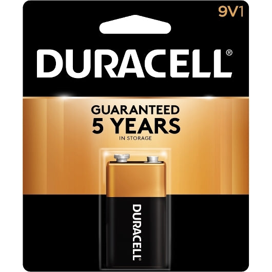 Duracell 9 Volt Coppertop Batteries, 4 x 12 x 1 ct Case - Batteries