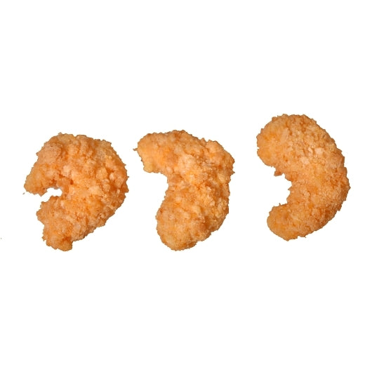 King and Prince Flying Jib Crunchy Breaded Popcorn Shrimp, 4 x 2.5 lb Case - Frozen Meat & Seafood