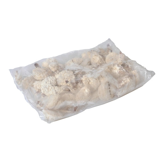 King and Prince Lightly Dusted 16-20 Ct Shrimp, 4 x 2.5 lb Case - Frozen Meat & Seafood