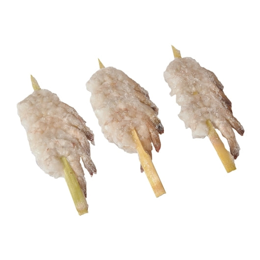 King and Prince Sugar Cane Shrimp Skewer, 1 x 10 lb Case - Frozen Meat & Seafood