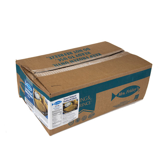 Mrs Fridays Tavern 2-3 Oz Tavern Battered Haddock Fillet, 4 x 2.5 lb Case - DOT product image 6
