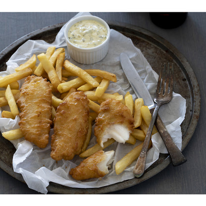 Mrs. Friday's 2-3 Oz Craft Beer Battered Alaskan Pollock, 4 x 2.5 lb Case - DOT product image 3