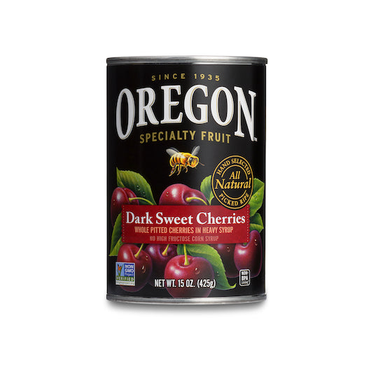 Oregon Fruit Pitted Dark Sweet Cherry, 8 x 15 oz Case - DOT product image 7
